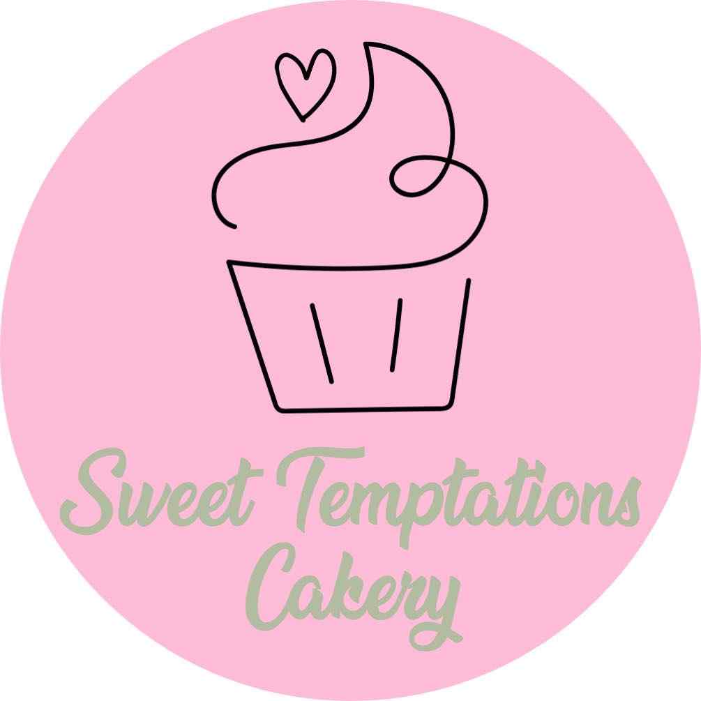 SWEET TEMPTATIONS CAKERY logo